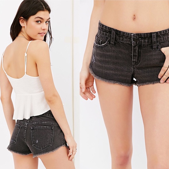 low rise cheeky shorts